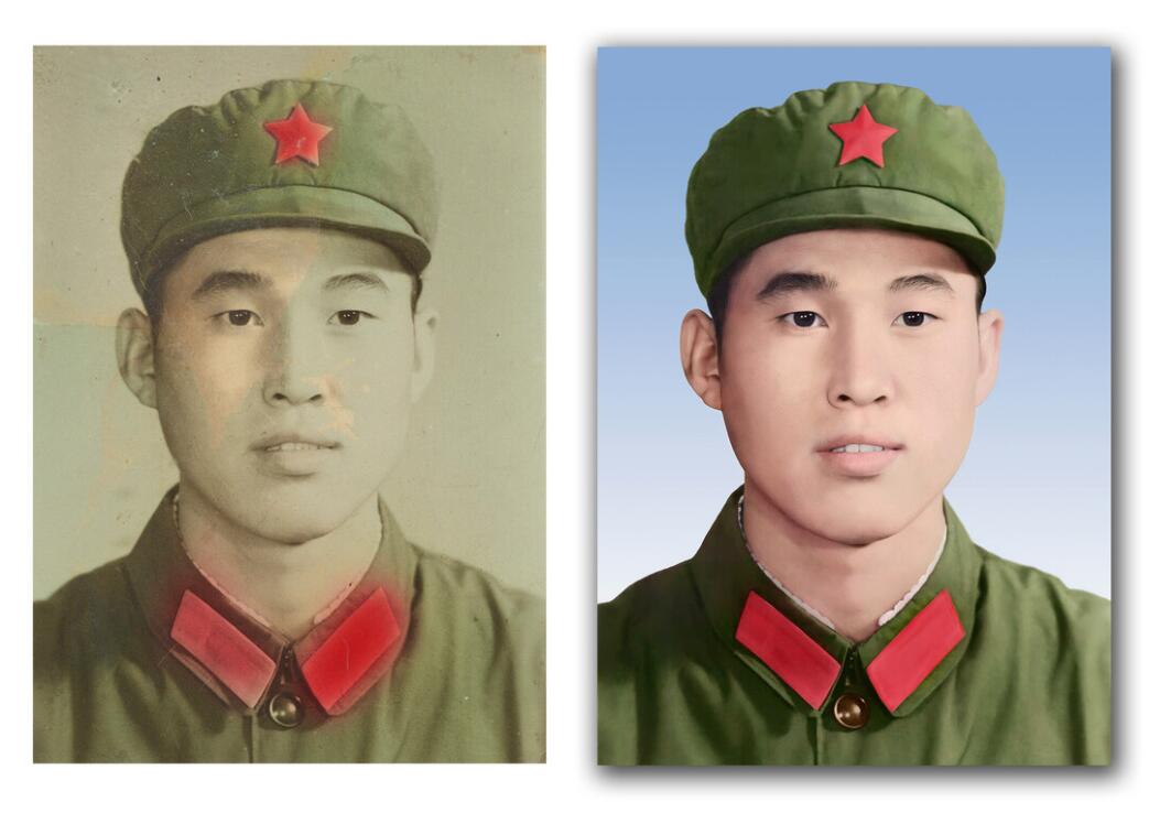 乐山破损照片修复-18